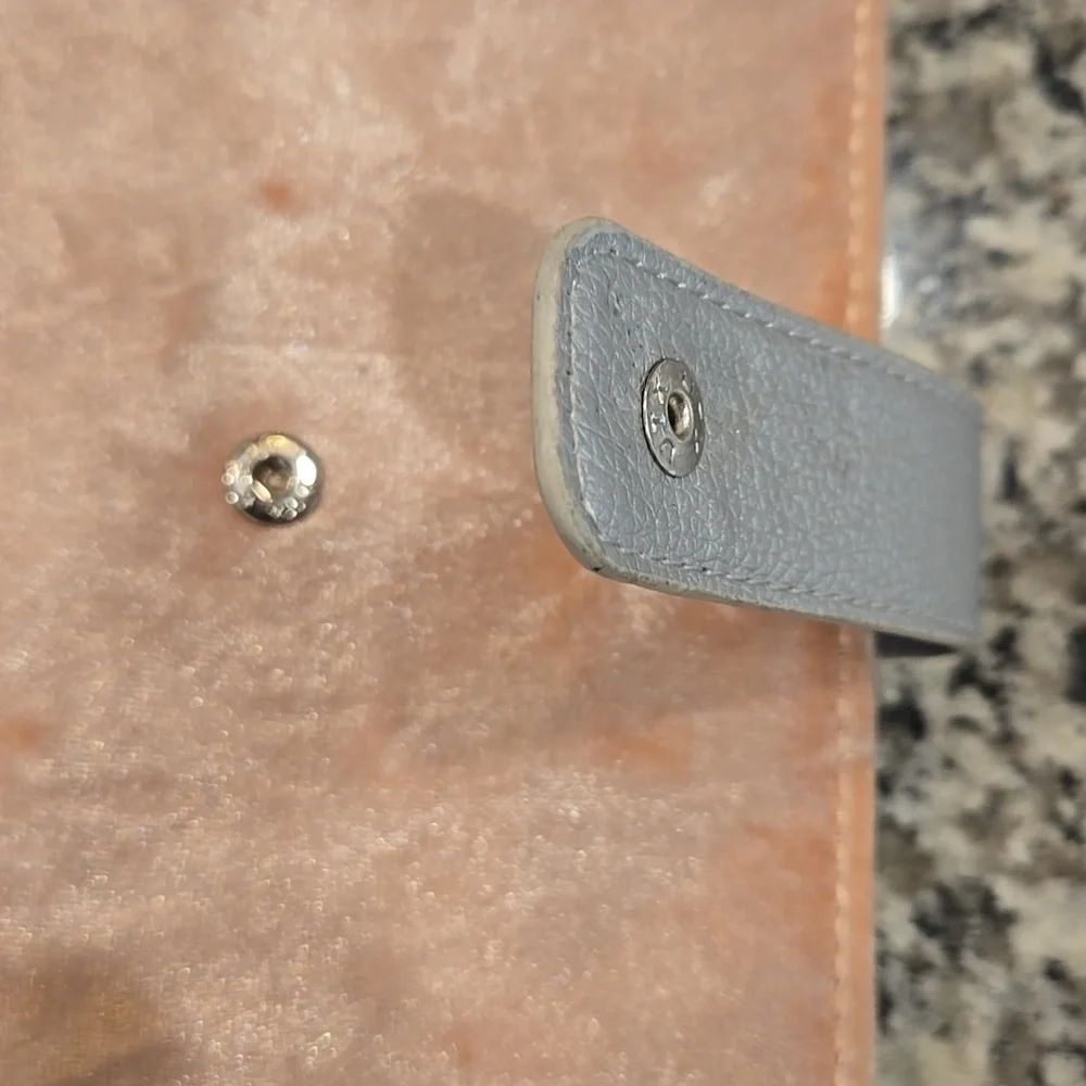 BADGLEY MISCHKA EMBELLISHED VELVET NOTEBOOK. 135 PAGES.